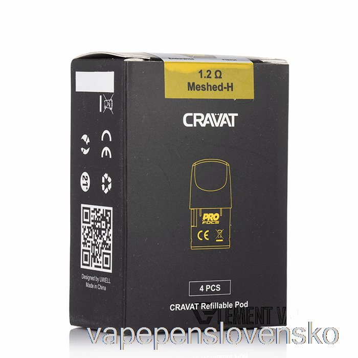 Uwell Cravat Náhradní Pods 1,5ml Cravat Pod Vape Shop Bratislava